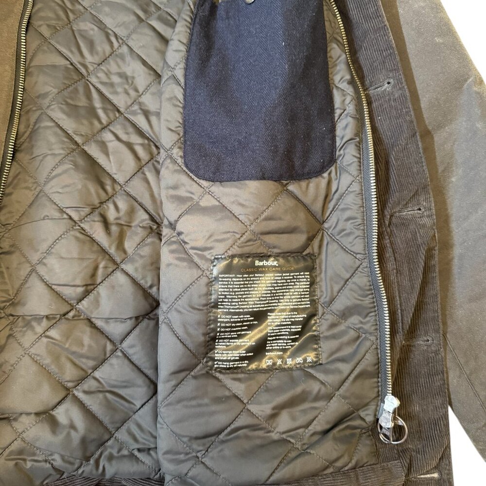 Barbour West Wax Jacket XXL - Picture 7 of 10